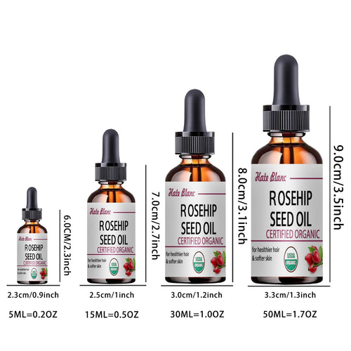 5ML/15ML/30ML/50ML/huiles essentielles pures huile de rose musquée hydratante éclaircir la couleur de la peau huile essentielle Anti-séchage Anti-âge visage Essen